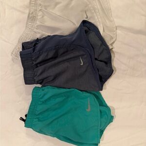 Nike Women's Athletic Shorts Duo - Navy & White